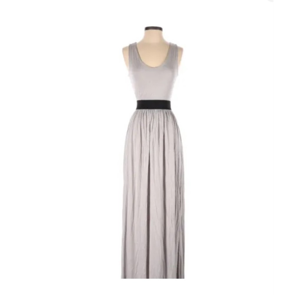 Ezra Women Gray Casual‎ Maxi Dress Sz M